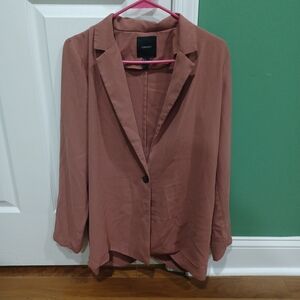 Women's Light Blazer | M | Dark Brownish Pink 🩷🤎